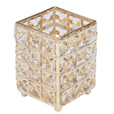 Makeup Brush Holder European Style Make Up Storage Cup for Bathroom Home Bedroom OfficeGold