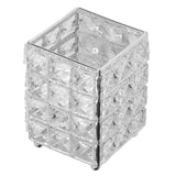 Makeup Brush Holder European Style Make Up Storage Cup for Bathroom Home Bedroom OfficeSilver