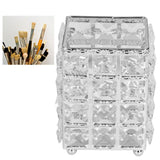 Makeup Brush Holder European Style Make Up Storage Cup for Bathroom Home Bedroom OfficeSilver