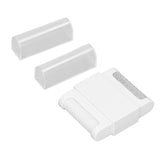 5pcs Hair Ball Remover Double Layer Portable Mini Sweater Hair Remover for Home TravelWhite