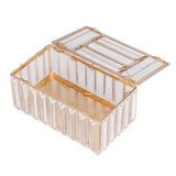 Tissues Box Gold Plating Process Fine Workmanship Simple Fashion Multi Purpose Tissue Storage BoxGold