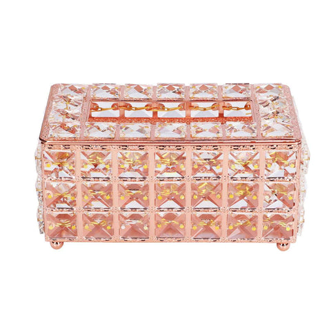 Tissue Box Holder Multifunctional Fashionable Design Exquisite Sturdy Durable Tissue HolderRose Gold In Australia - Darrahopens