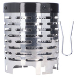 Stove Heating Cover Portable Practical Outdoor Camping Stove Mini Stainless Steel Heating Cover In Australia - Darrahopens
