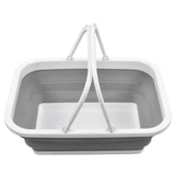 Foldable Picnic Basket Large Capacity Multifunctional Sturdy Handle Toy Storage Basket for Home Hiking Camping In Australia - Darrahopens
