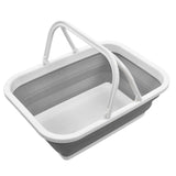 Foldable Picnic Basket Large Capacity Multifunctional Sturdy Handle Toy Storage Basket for Home Hiking Camping In Australia - Darrahopens