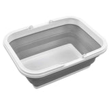 Foldable Picnic Basket Large Capacity Multifunctional Sturdy Handle Toy Storage Basket for Home Hiking Camping In Australia - Darrahopens