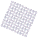 100Pcs Microphone Cover Dust Sweat Resistant Disposable Excellent Elasticity Reduce Noise Microphone CapsWhite Red Dot In Australia - Darrahopens