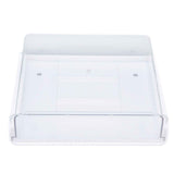 Acrylic Drawer Storage Concealed Acrylic Drawer Storage Holder with 3 Pastes for Home OfficeL