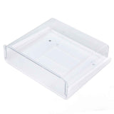 Acrylic Drawer Storage Concealed Acrylic Drawer Storage Holder with 3 Pastes for Home OfficeL