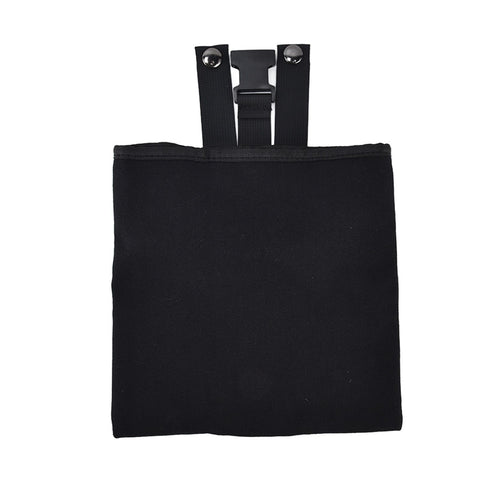 Foraging Bag Canvas Foldable Portable Thick Unique Simple Appearance Belt Fruit Picking Pouch for Outdoor CampingBlack In Australia - Darrahopens
