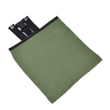 Foraging Bag Canvas Foldable Portable Thick Unique Simple Appearance Belt Fruit Picking Pouch for Outdoor CampingMilitary Green In Australia - Darrahopens