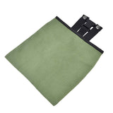 Foraging Bag Canvas Foldable Portable Thick Unique Simple Appearance Belt Fruit Picking Pouch for Outdoor CampingMilitary Green In Australia - Darrahopens