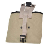 Foraging Bag Canvas Foldable Portable Thick Unique Simple Appearance Belt Fruit Picking Pouch for Outdoor CampingKhaki In Australia - Darrahopens