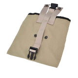 Foraging Bag Canvas Foldable Portable Thick Unique Simple Appearance Belt Fruit Picking Pouch for Outdoor CampingKhaki In Australia - Darrahopens
