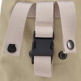 Foraging Bag Canvas Foldable Portable Thick Unique Simple Appearance Belt Fruit Picking Pouch for Outdoor CampingKhaki