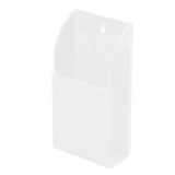 Acrylic Remote Control Holder Simple Wall Mount Media Organizer Transparent Cosmetics Stand1 Cell