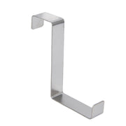 10Pcs Stainless Steel Cabinet Door Hook Waterproof Z Shaped Reversible Door Hanger for Kitchen Apartment