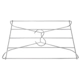 Stainless Steel Magic Pants Hangers Foldable Multifunctional Space Saving Slacks Hangers for Pants Clothes
