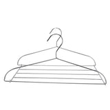 Stainless Steel Magic Pants Hangers Foldable Multifunctional Space Saving Slacks Hangers for Pants Clothes