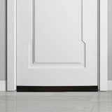 Door Edge Strip Bottom Sealing Self Adhesive Dust Proof Soundproofing Weather Protection Trim Brown