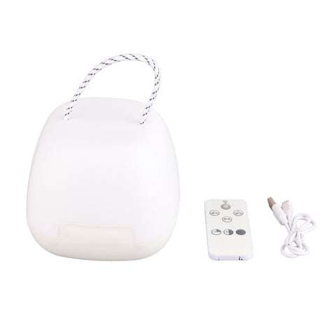 LED Night Light Rechargeable Children's Bedroom Bedside Desk Lamp Household Supplies 4w Remote Control 3 Color Without Clock