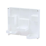 Folding Standable Stationery Box Office Pencil Holder Desktop Magnetic Plastic Makeup Case White In Australia - Darrahopens