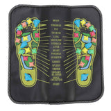 Foot Massage Mat Blood Circulation Relieve Pain Simulation Cobblestone Reflexology Walk Stone Mat 35x35cm / 13.8x13.8in In Australia - Darrahopens