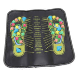 Foot Massage Mat Blood Circulation Relieve Pain Simulation Cobblestone Reflexology Walk Stone Mat 35x35cm / 13.8x13.8in In Australia - Darrahopens