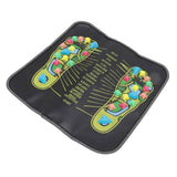 Foot Massage Mat Blood Circulation Relieve Pain Simulation Cobblestone Reflexology Walk Stone Mat 35x35cm / 13.8x13.8in In Australia - Darrahopens