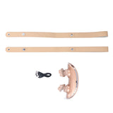 Neck Massager Relieve Muscle Pain Portable Rechargeable Kneading Hot Compress Neck Massager for Home Use Gold