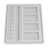 Beaded Measuring Board 4 Straight Channels 4 Recessed Compartments Bead Design Board for Creating Bracelets Necklaces In Australia - Darrahopens