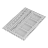 Beaded Measuring Board 4 Straight Channels 4 Recessed Compartments Bead Design Board for Creating Bracelets Necklaces In Australia - Darrahopens