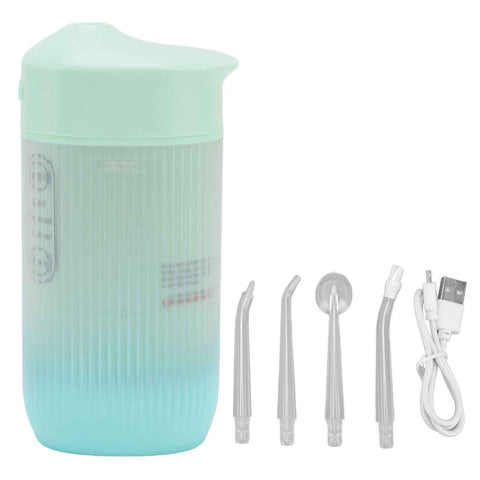 Electric Oral Irrigator Portable Telescopic High Pressure Water Teeth Cleaner Picks Teeth Cleaning Remove Tartar Green In Australia - Darrahopens