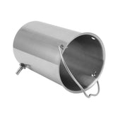 Stainless Steel Enema Bucket Food Grade Coffee Enema Bucket Kit for Household Cleaning Detox Equipment