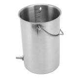 Stainless Steel Enema Bucket Food Grade Coffee Enema Bucket Kit for Household Cleaning Detox Equipment