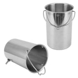 Stainless Steel Enema Bucket Food Grade Coffee Enema Bucket Kit for Household Cleaning Detox Equipment
