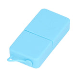 Ice Face Eye Roller Silicone Face Massage Ice Cube Roller Mold Skin Care Beauty Tool blue