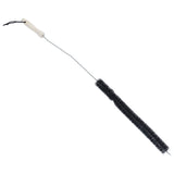 Stainless Steel Dryer Vent Cleaner Brush Multifunctional Bendable Pipe Cleaning Brush with Wood Handle for Home