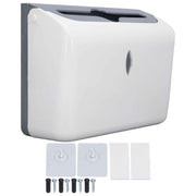 Paper Towel Dispenser Wall Mounted Safe Sturdy ABS Glossy Corner Bathroom Paper Towel Holder for Bathroom Toilet In Australia - Darrahopens