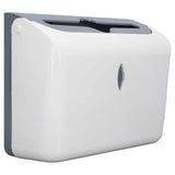 Paper Towel Dispenser Wall Mounted Safe Sturdy ABS Glossy Corner Bathroom Paper Towel Holder for Bathroom Toilet