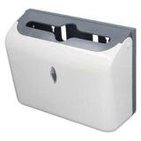 Paper Towel Dispenser Wall Mounted Safe Sturdy ABS Glossy Corner Bathroom Paper Towel Holder for Bathroom Toilet