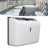 Paper Towel Dispenser Wall Mounted Safe Sturdy ABS Glossy Corner Bathroom Paper Towel Holder for Bathroom Toilet