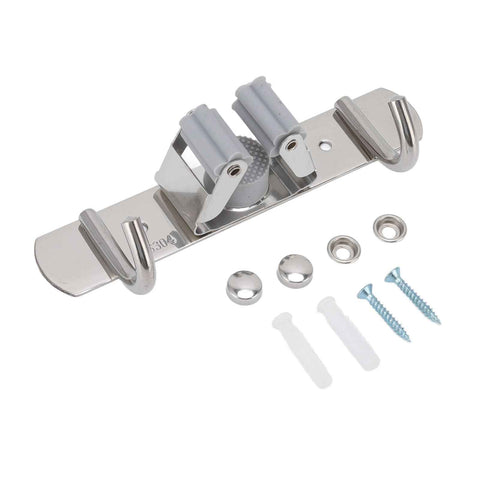 Wall Mounted Mop Organizer Holder Kitchen Bathroom Hardware Hook Pendant Balcony Mop Clip Rag Hook Punch Free Perforations In Australia - Darrahopens