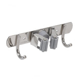 Wall Mounted Mop Organizer Holder Kitchen Bathroom Hardware Hook Pendant Balcony Mop Clip Rag Hook Punch Free Perforations In Australia - Darrahopens