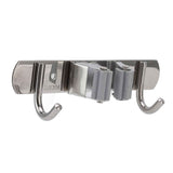 Wall Mounted Mop Organizer Holder Kitchen Bathroom Hardware Hook Pendant Balcony Mop Clip Rag Hook Punch Free Perforations In Australia - Darrahopens