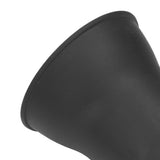 4pcs Furniture Risers 6 Inches Horn Shaped Black Plastic Heavy Duty Riser for Bed Sofa