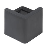 4pcs Bed Risers Corner Fixed Casters Increasing Height 2200 Lb Load Bearing Plastic Furniture Leg Risers for Home