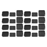 8 Set Full Covered Bed Risers Anti Slip Stackable Furniture Risers for Cabinet Washing Machine Base Tables Chairs In Australia - Darrahopens