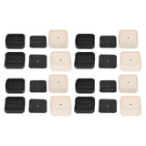 8 Set Full Covered Bed Risers Shockproof Stackable Furniture Risers for Refrigerator Washing Machine Base Tables Chairs In Australia - Darrahopens