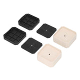 8 Set Full Covered Bed Risers Shockproof Stackable Furniture Risers for Refrigerator Washing Machine Base Tables Chairs In Australia - Darrahopens